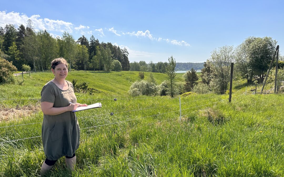 Vesistöpolun työssäoppijan tervehdys