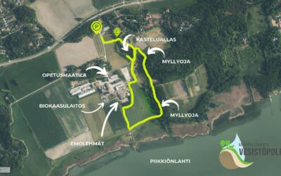 Vesistöpolku rakentuu ainutlaatuiseen Tuorlan vesistöympäristöön